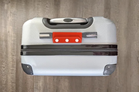 ITH luggage handle wrap applique embroidery design